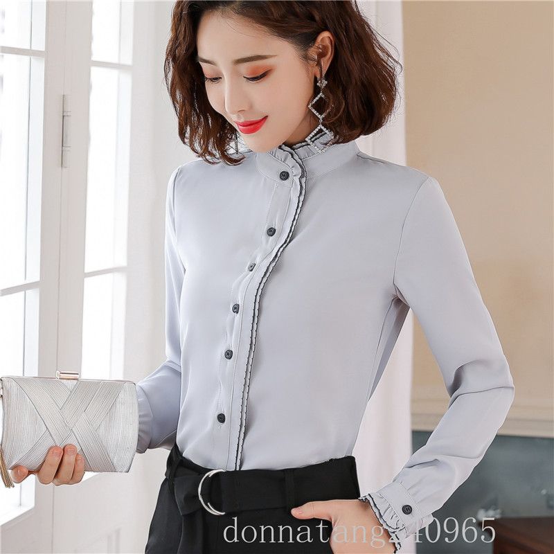Blusas Elegantes Manga Larga Para Dama Outlet Online, UP TO 50% OFF |  lotuspriorat.com