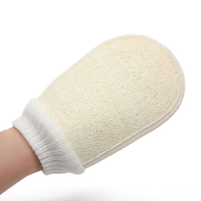 13x20cm Natural Loofah Bath Mitt Soft Exfoliating Natural Loofah Bath