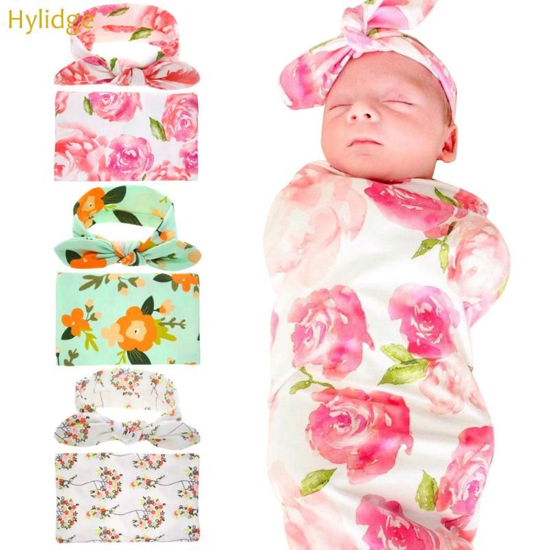 floral muslin wrap