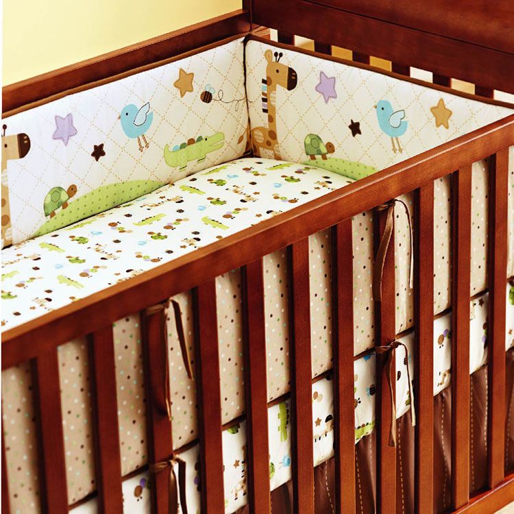 giraffe cot bedding