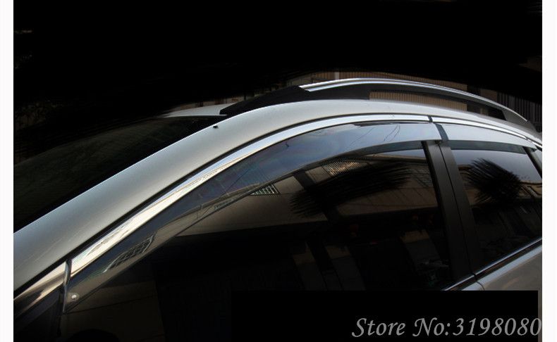 2019 Car Deflector For Toyota Hilux Revo 2015 2017 Window Visor Door Visor Pc Stainless Steel Weather Rain Guard Accessories From Pubao 152 08