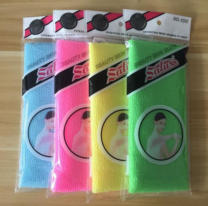 2020 Salux Beauty Skin Cloth Exfoliating Wash Cloth Japanese Body Wash