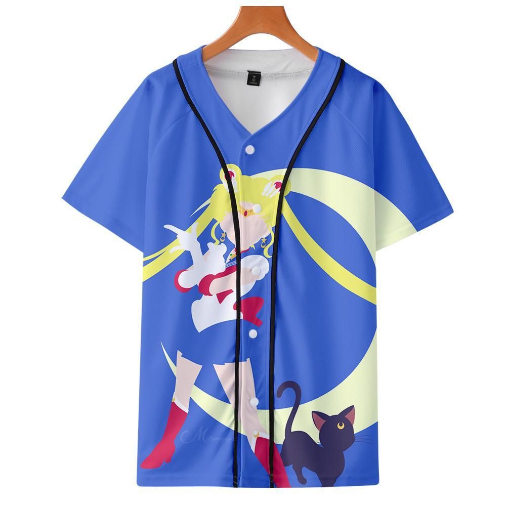 sailor moon baseball jersey