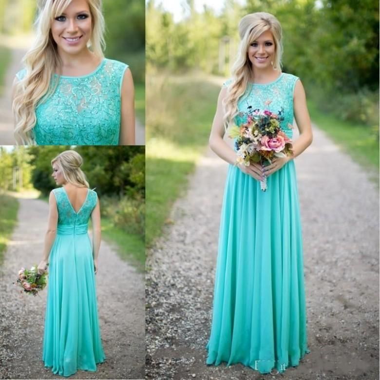 turquoise and red bridesmaid dresses