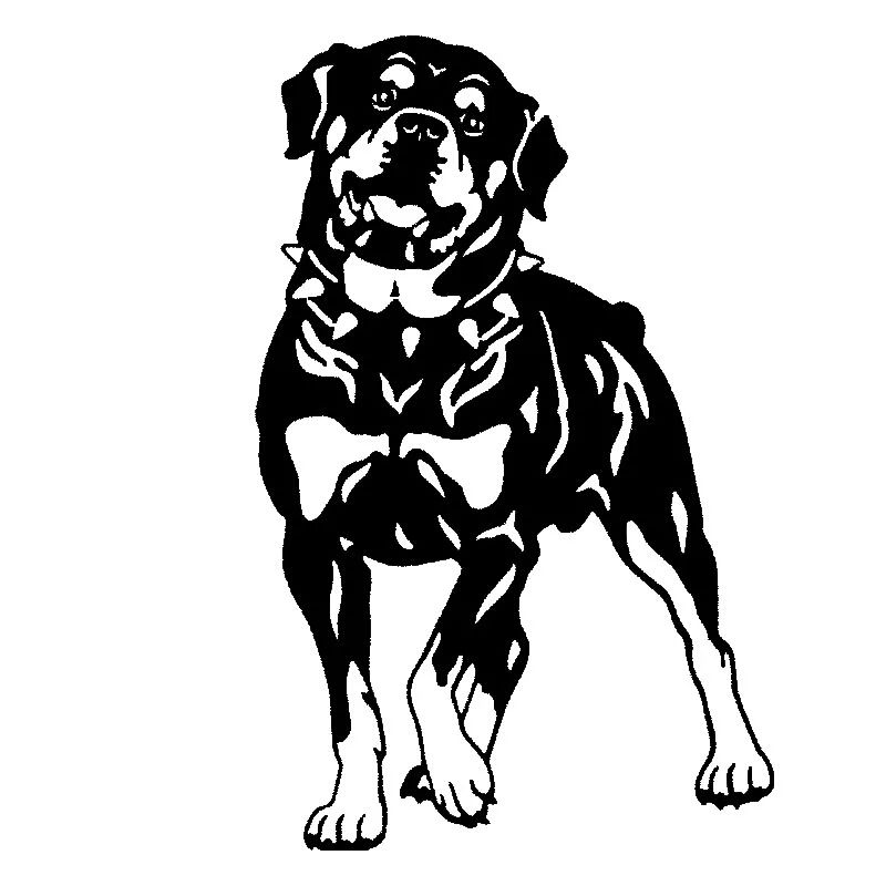 rottweiler car decal