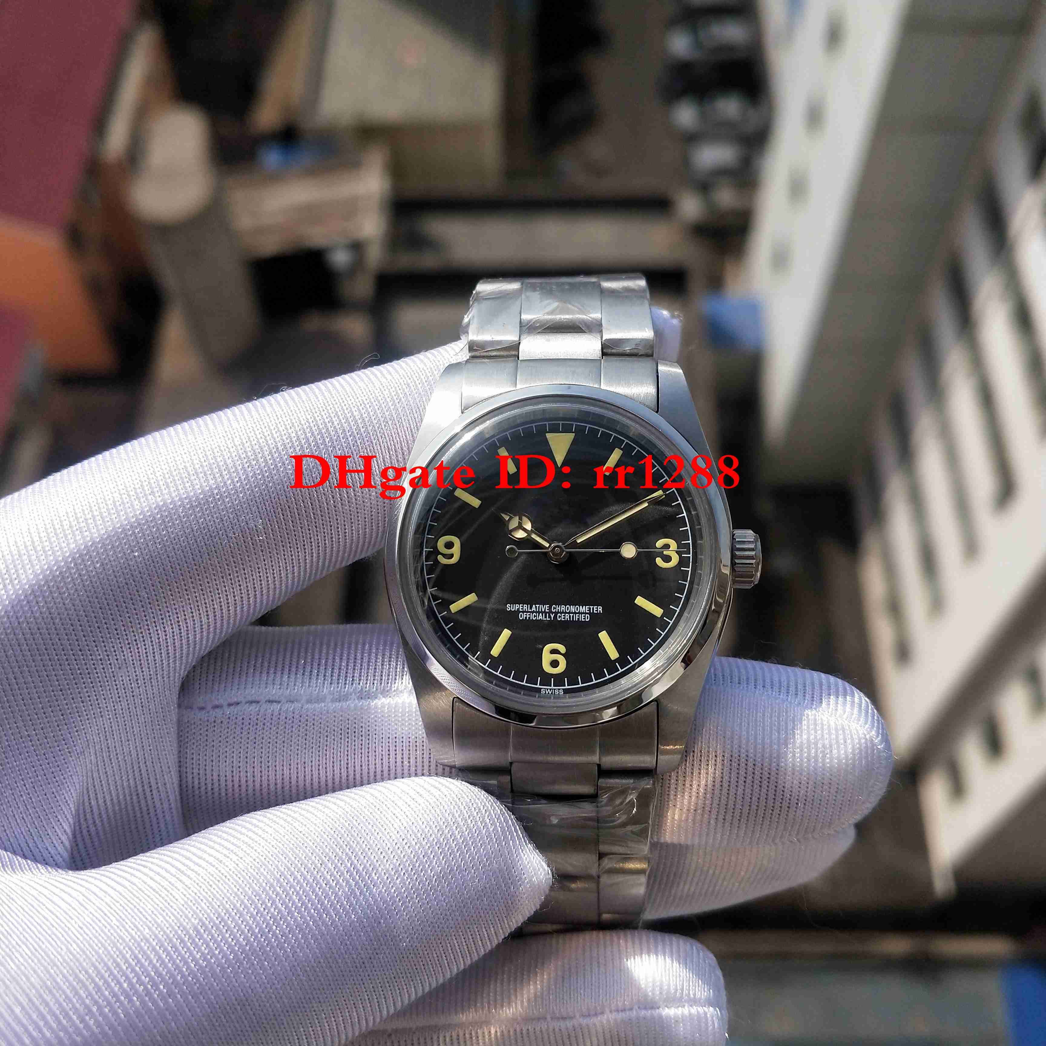 2 Style High Quality Watch GMT Explorer II 36mm 2813 Movement Mechanical  Automatic Black Dial Date Mens Watch Mens Watches From Rr1288, $82.91 |  DHgate.Com