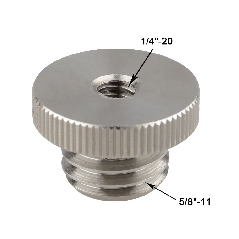 lava sin embargo Despido CAMVATE 1/4 "-20 a 5/8" -11 adaptador de tornillo de rosca macho a 1/4 5/8 femenino Tornillo para Bosch Nivel láser trípode adaptador c1468 lava sin embargo Despido CAMVATE 1/4 "-20 a 5/8" -11 adaptador de tornillo de rosca macho a 1/4 5/8 femenino Tornillo para Bosch Nivel láser trípode adaptador c1468