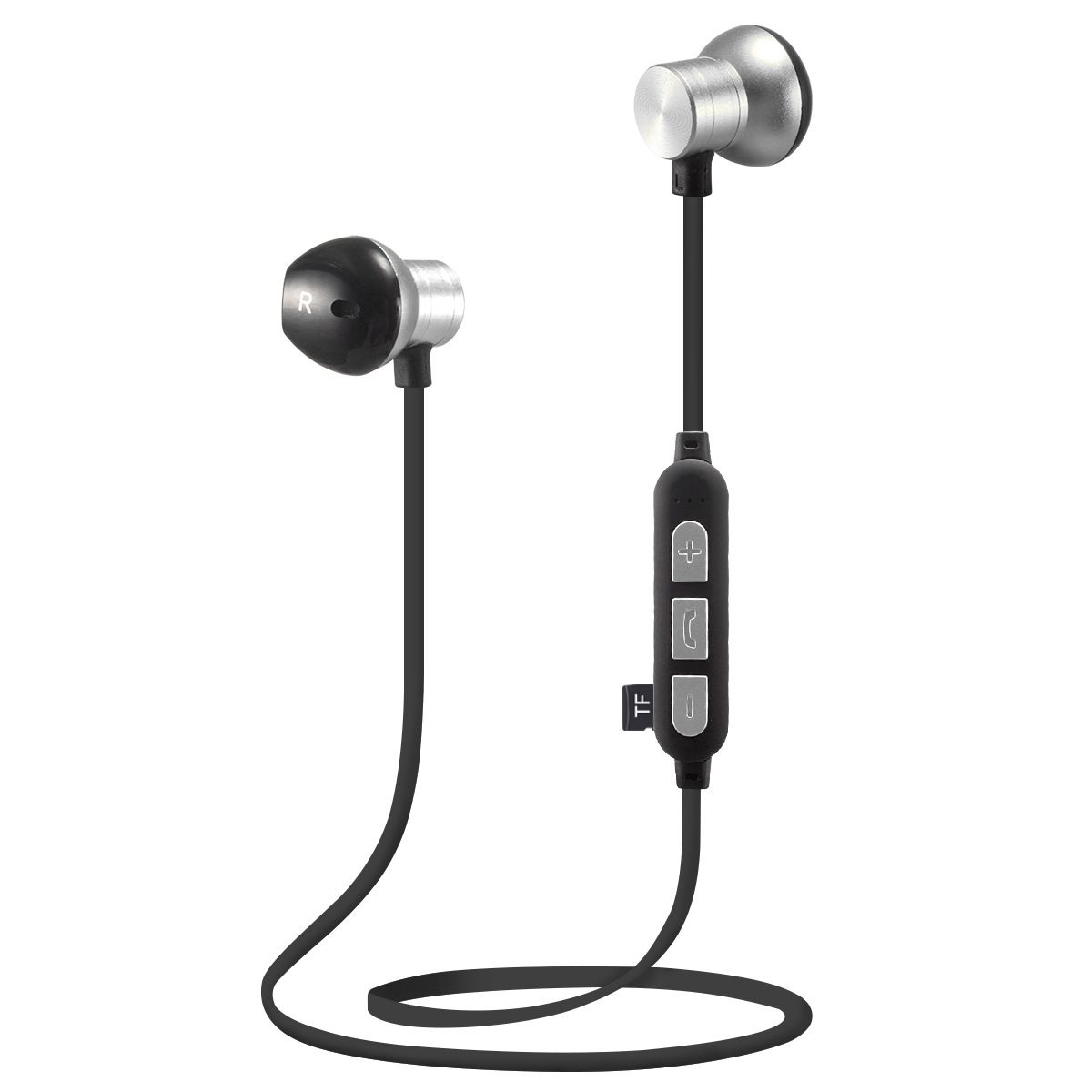 Auriculares Bluetooth Inalámbricos Metal Stereo Magnético De Auriculares Bluetooth Inalámbricos Metal Stereo Magnético De