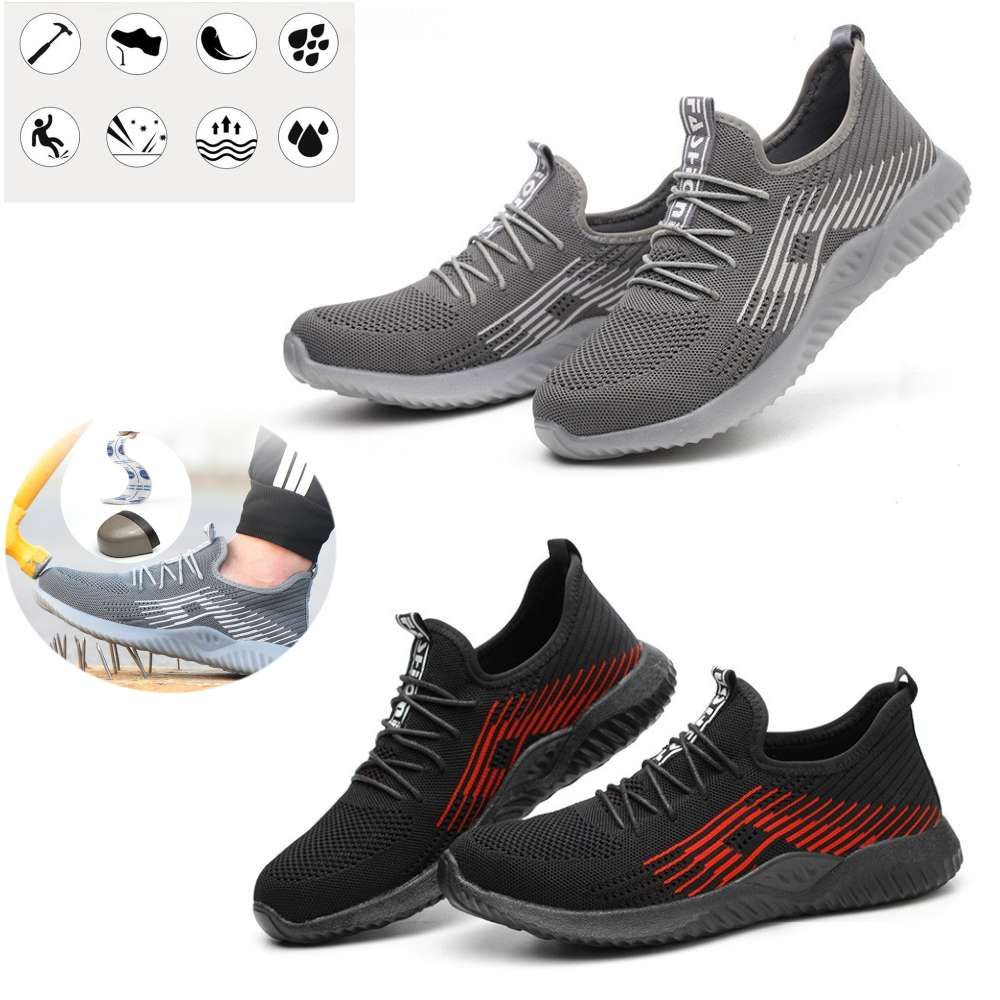 site steel toe cap trainers