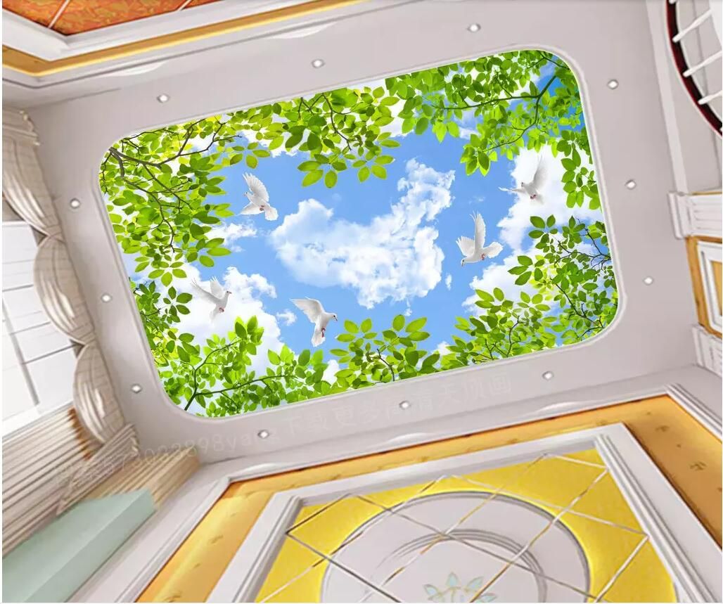 Murales de techo 3D Papel tapiz personalizado Mural Mapa de China China Cielo azul Nubes blancas Murales de techo 3D Papel tapiz personalizado Mural Mapa de China China Cielo azul Nubes blancas