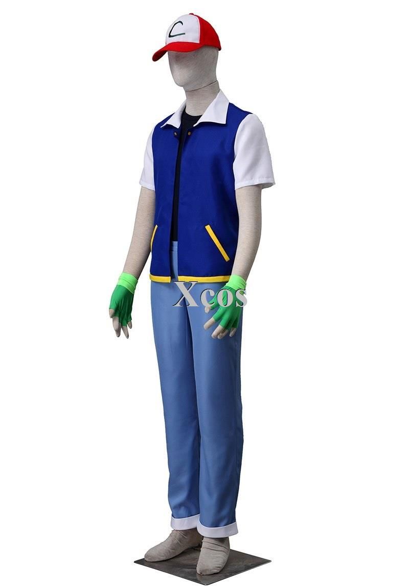 Compra Traje De Cosplay Ketchum Ash Barato | Entrega Rápida Y Calidad |  Es.Dhgate