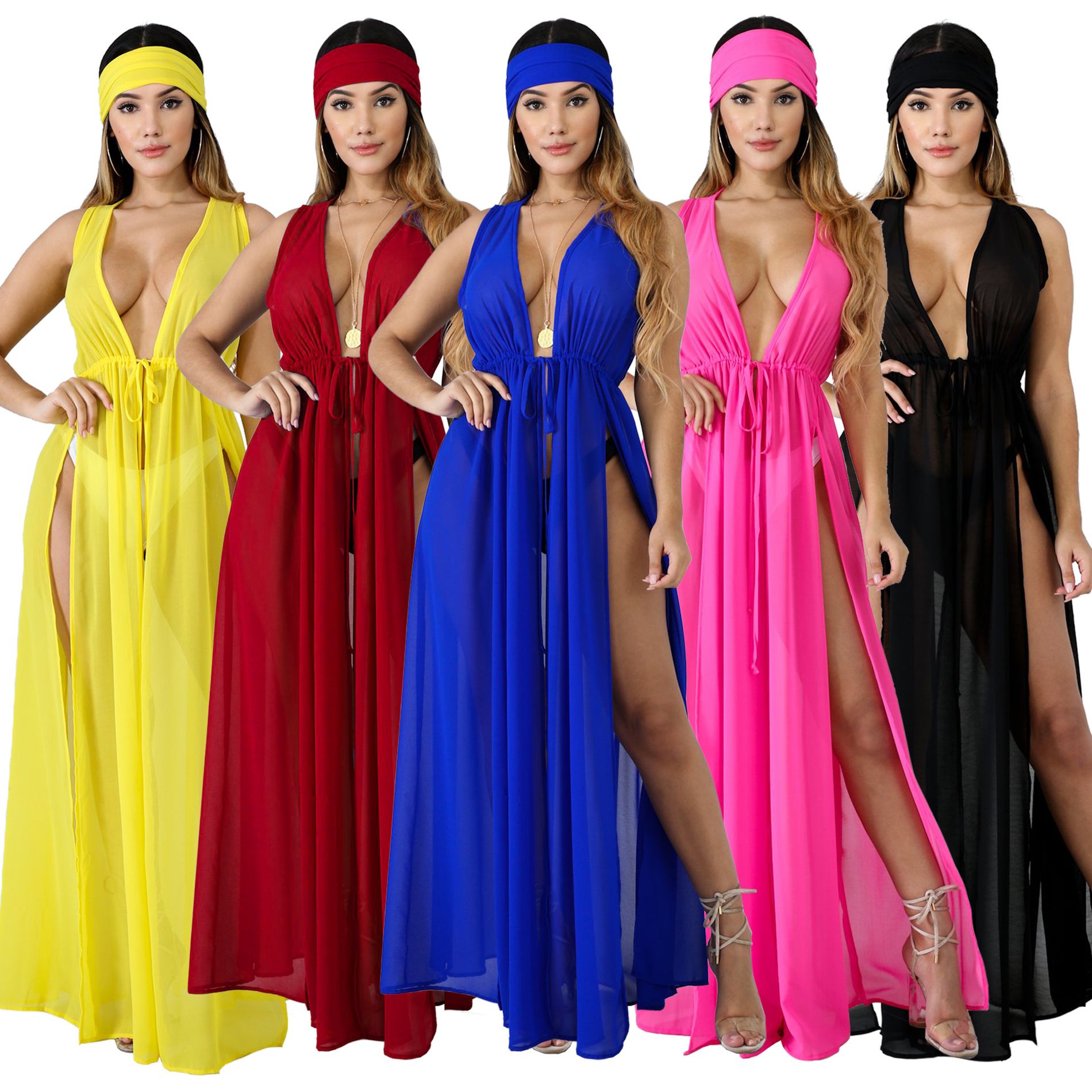 bright beach dresses