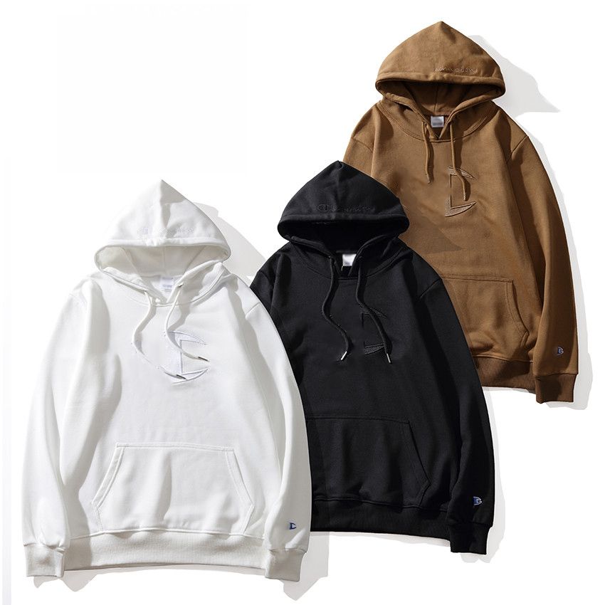 mens brown champion hoodie