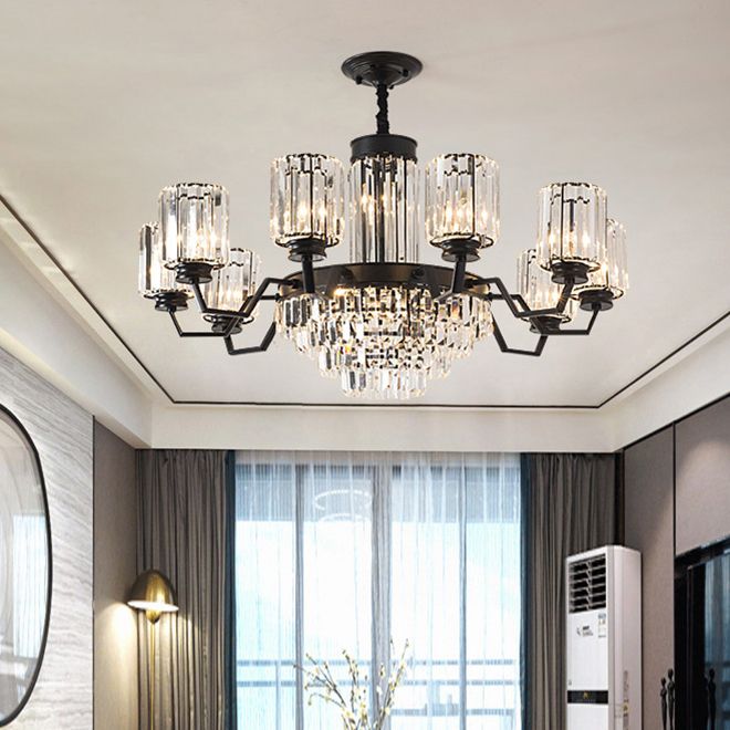 Luxury Pendant Chandelier Led Lighting, Crystal Chandelier New Design Philippines