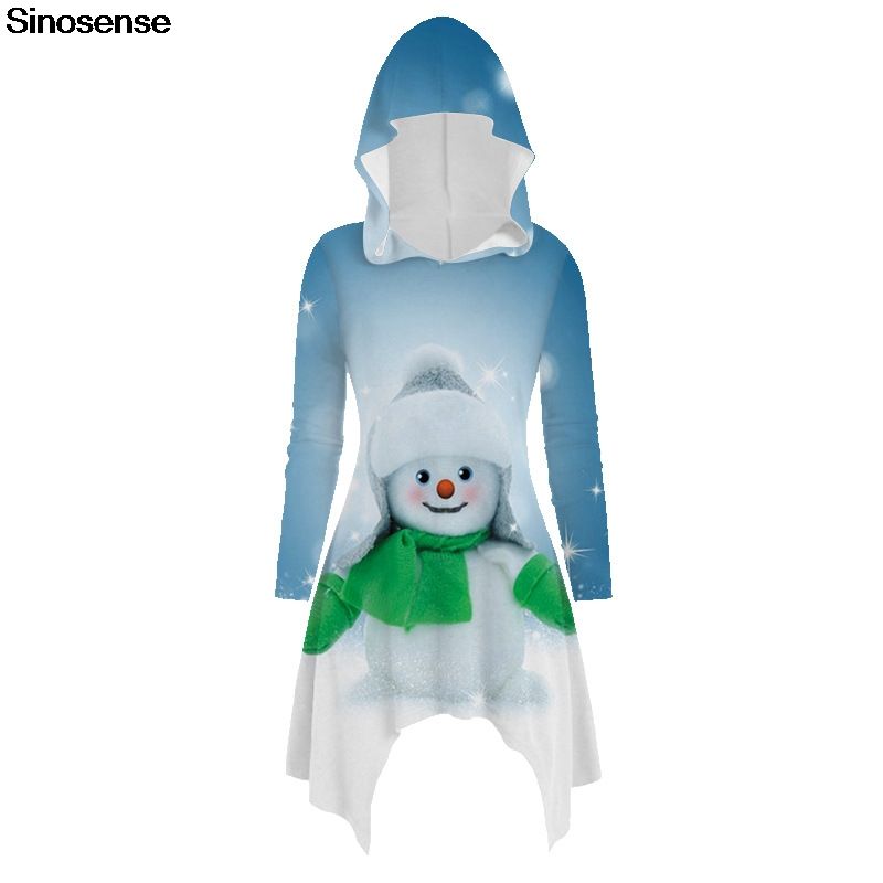 christmas hoodie dress