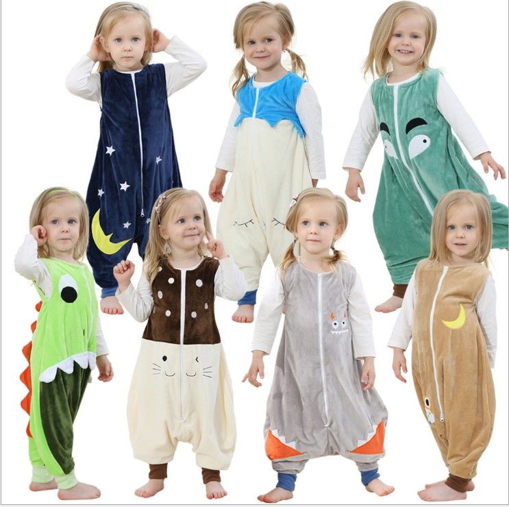 kids flannel sleeping bag