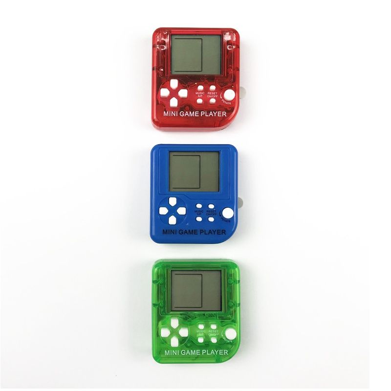 Ultra-small mini tetris children handheld game console portable lcd playersk6 