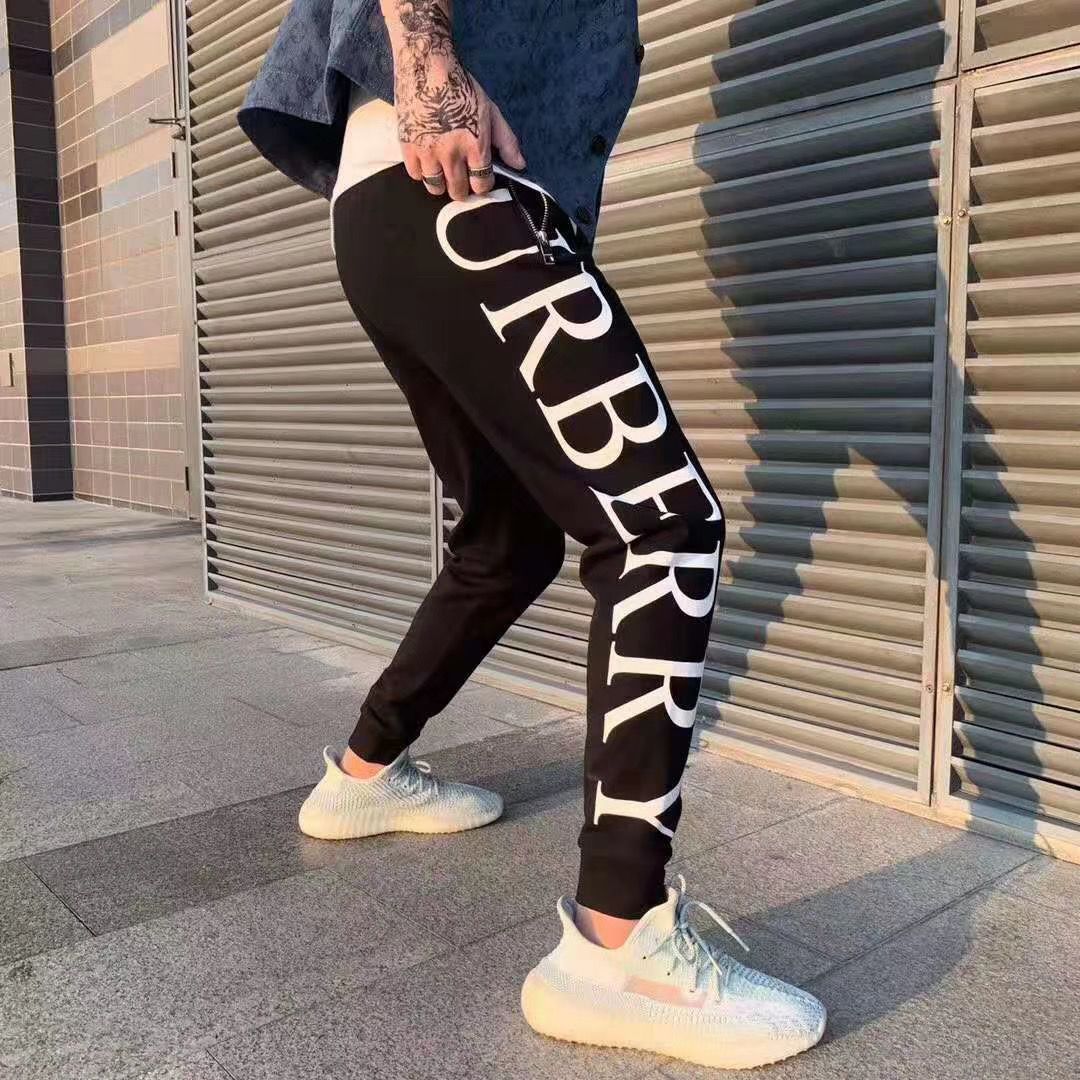 long length track pants mens