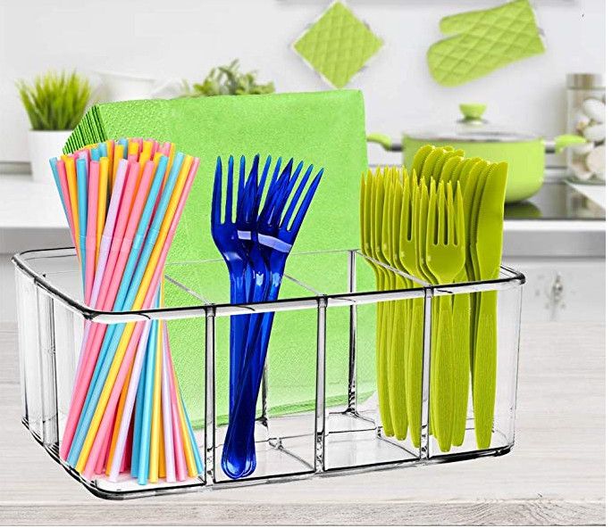 Grosshandel Schubladen Organizer Makeup Badezimmer Aufbewahrung Acryl 5 Fach Kosmetikablage Fur Vanity Dresser