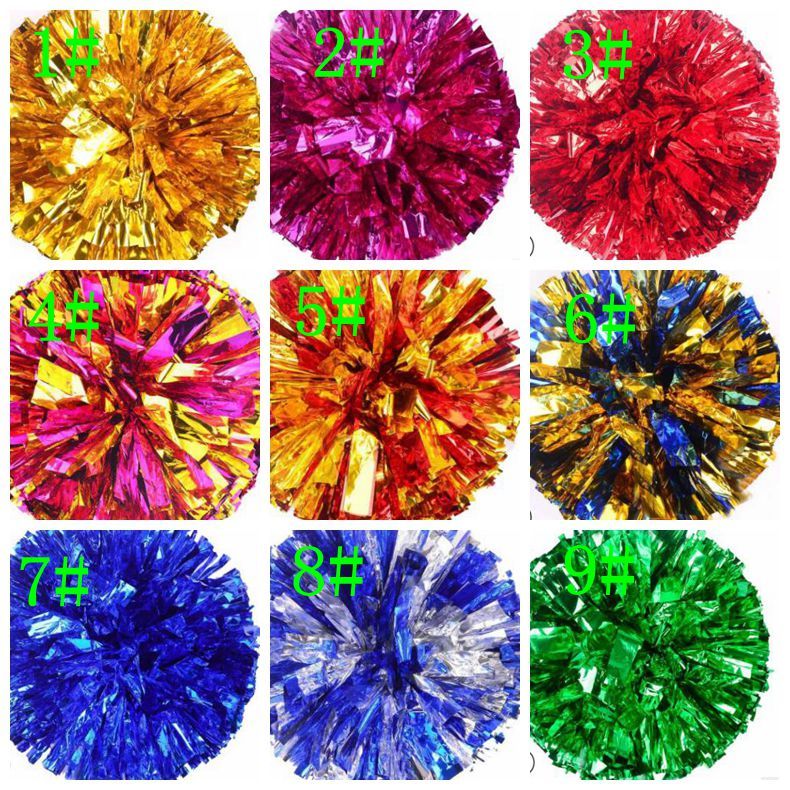 Cheering Ball Cheerleader pompoms Club Sport Supplies Dance Party Decorator