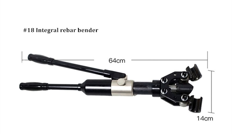 Cintreuse de barres d'armature intégrale