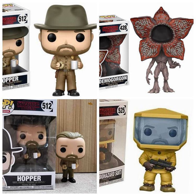 Compre FUNKO POP Extraño Cosas Modelo De Juguete Once Hopper Demogorgón Modelo Figura Coleccionable Para Los Niños Regalo De Cumpleaños Envío A 23,3 € Del Dqqueen | DHgate.Com