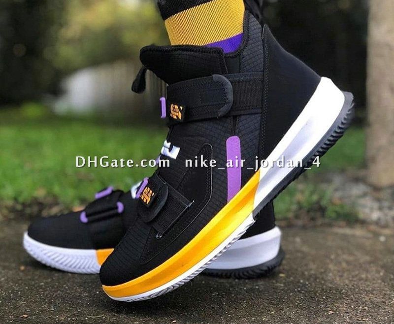 Compra LeBron Soldier 13 XIII Zapatos De Baloncesto De Los Hombres Por Las  Mujeres Niños Para Niños Chicas Negro Blanco Rojo De Los Azules Claros  Soldados 13s Deportes Zapatillas De Deporte Tamaño
