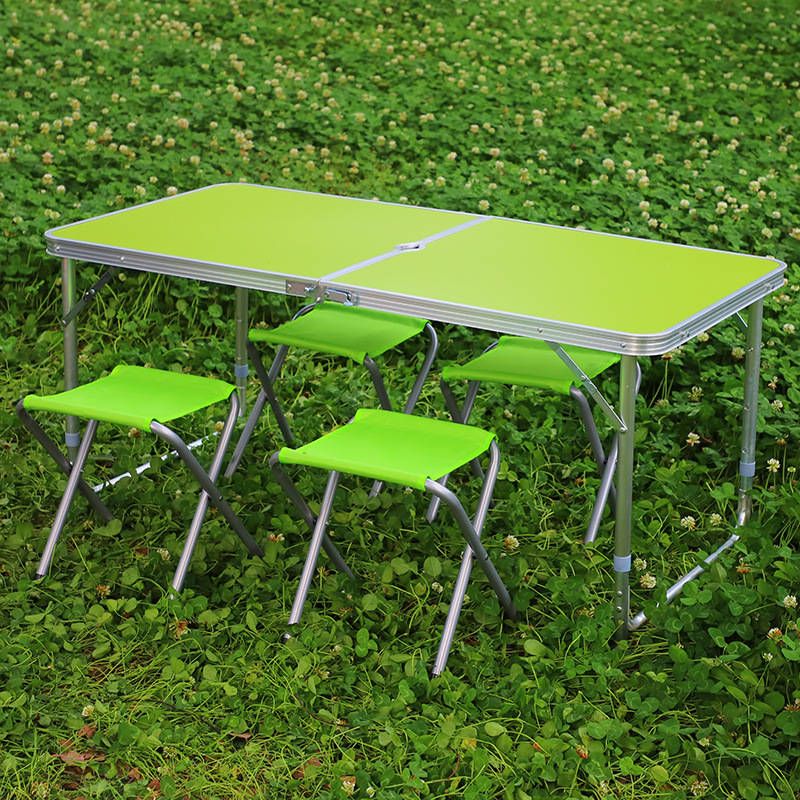 aluminium folding table and chairs