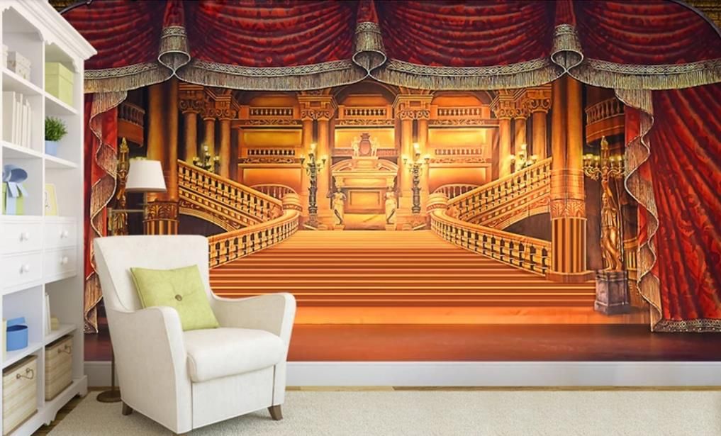 Custom 3d Mural Wallpaper Luxury Palace Wallpaper For Bedroom Walls Background Photo 3d Brick Wallpaper The Hd Wallpapers The Wallpaper Hd From