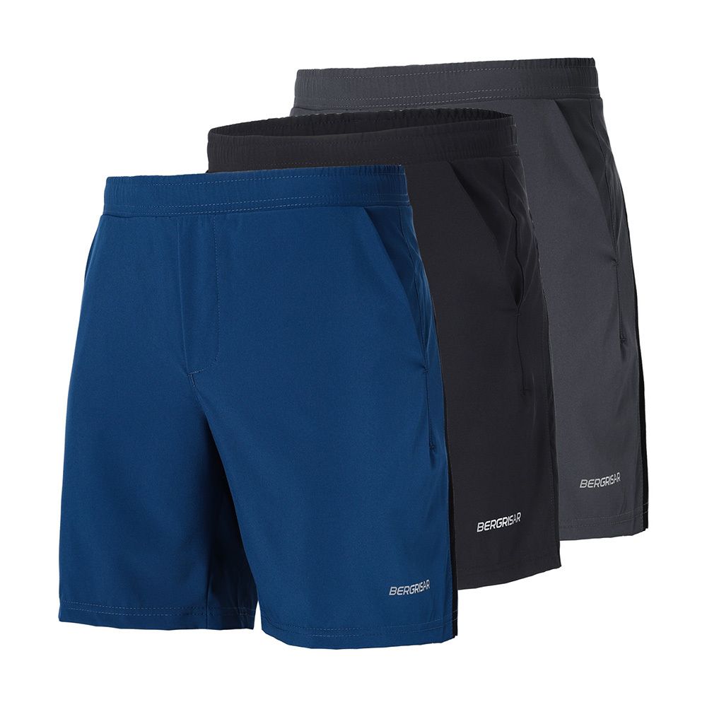 BERGRISAR Herren Active Workout Laufshorts 2 in 1 008 BERGRISAR Herren Active Workout Laufshorts 2 in 1 008
