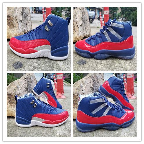 champion shoes blue and red