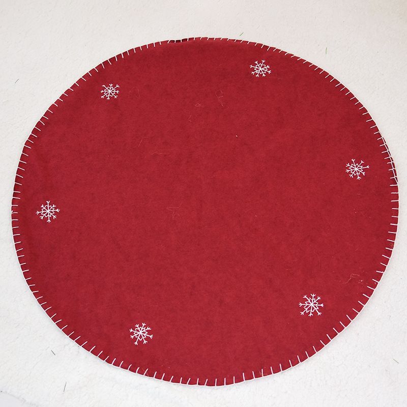 red-Snowflakes 100CM