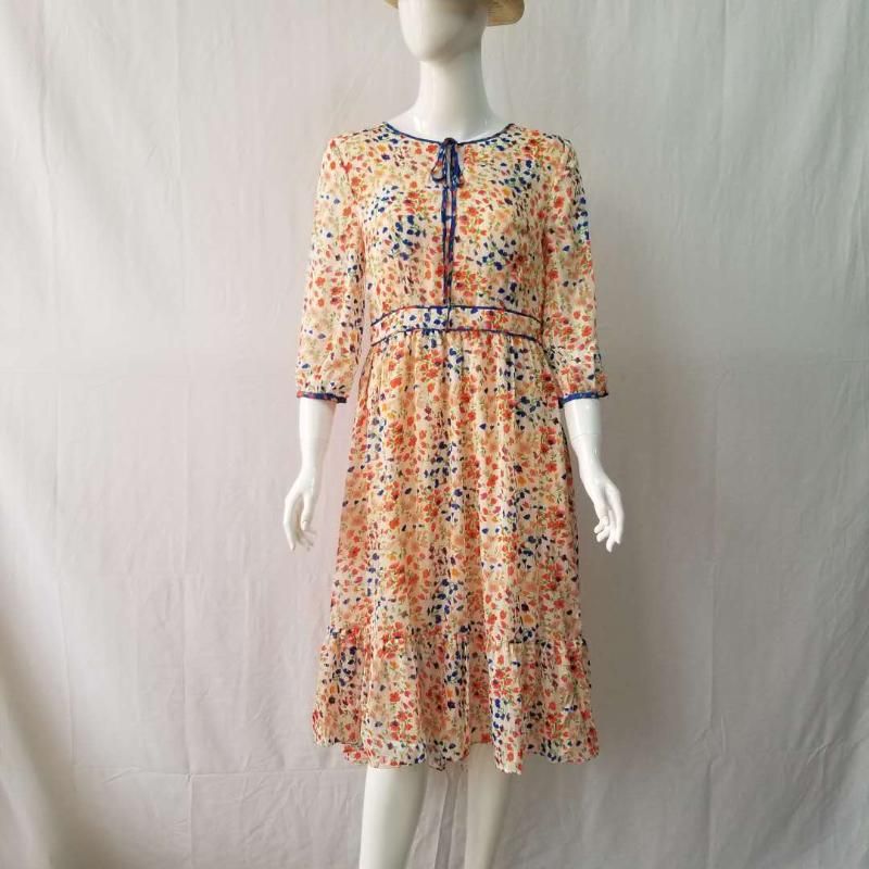 floral dress for christmas party