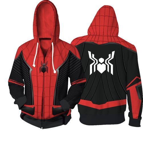 sudadera de spiderman