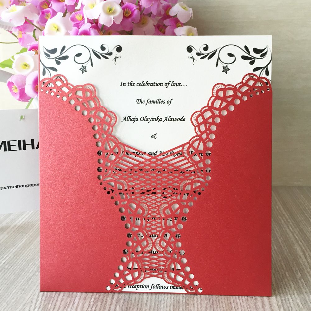 Laser Cut Vintage Glamour Wedding Marriage Invitation Cards Engagements Ceremony Invitations Of Marriage Bridal Shower Party Free Wedding Invitation Template Free Wedding Invitation Templates For Word From Jininghaoze888 0 85 Dhgate Com