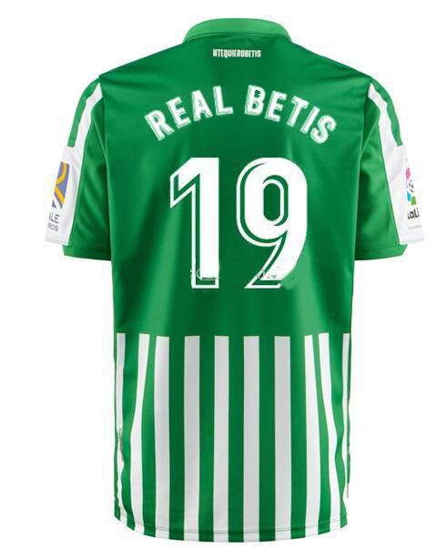 Perfecto 2019 Limitado Real Betis Soccer Jersey 20 Local JOAQUIN HULIO Camiseta de fútbol MANDI BARTA TELLO INUI Tercer de fútbol de visitante
