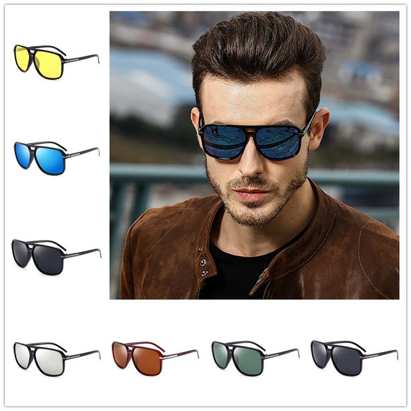 men's polarized mirrored sunglasses