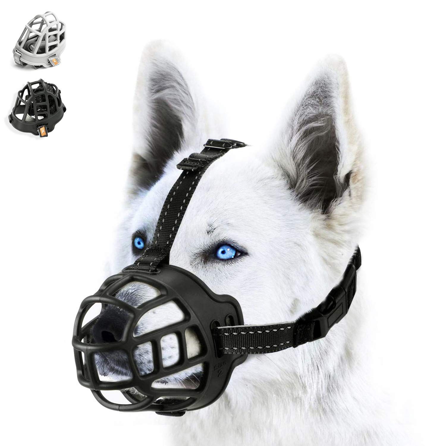 dog muzzle for chewing