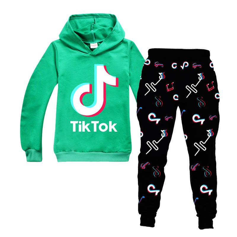 Tik Tok Set For Big Boy Girl Tracksuit 