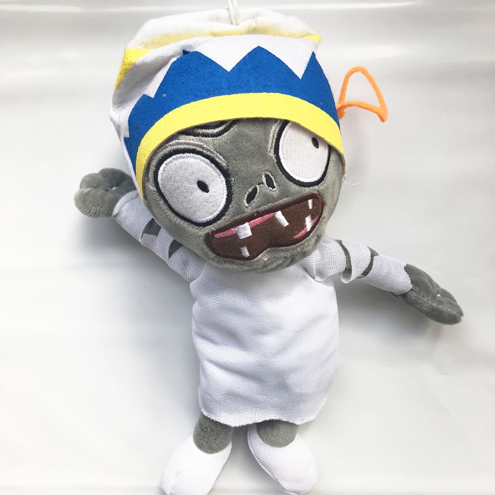 Plants Vs Zombies 2 Series Plush Toy PVZ Stuffed Mummy Zombie 30cm