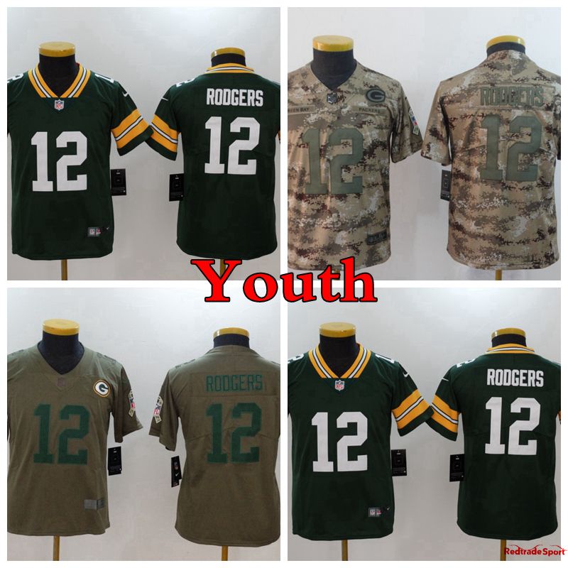 aaron rodgers youth jersey cheap