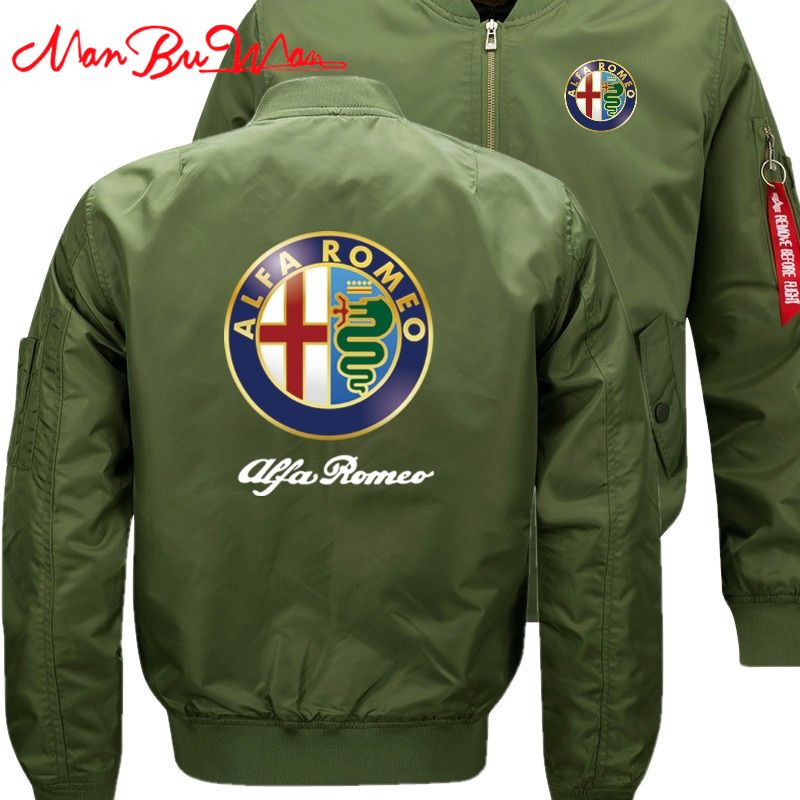 Compre Alfa Romeo Bomber Flight Flying Chaqueta De Invierno Espesar Cálido  Cremallera Chaquetas De Los Hombres Anime Abrigo Casual Para Hombres Tamaño  De La Versión Europea A 18,7 € Del Nbwdzsw2 | DHgate.Com