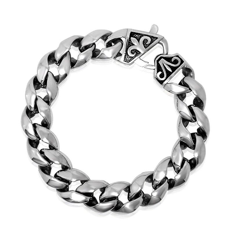 Pulsera de acero de titanio para hombres. Pulsera de acero de titanio para hombres.