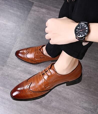 zapatos modernos de vestir para hombre