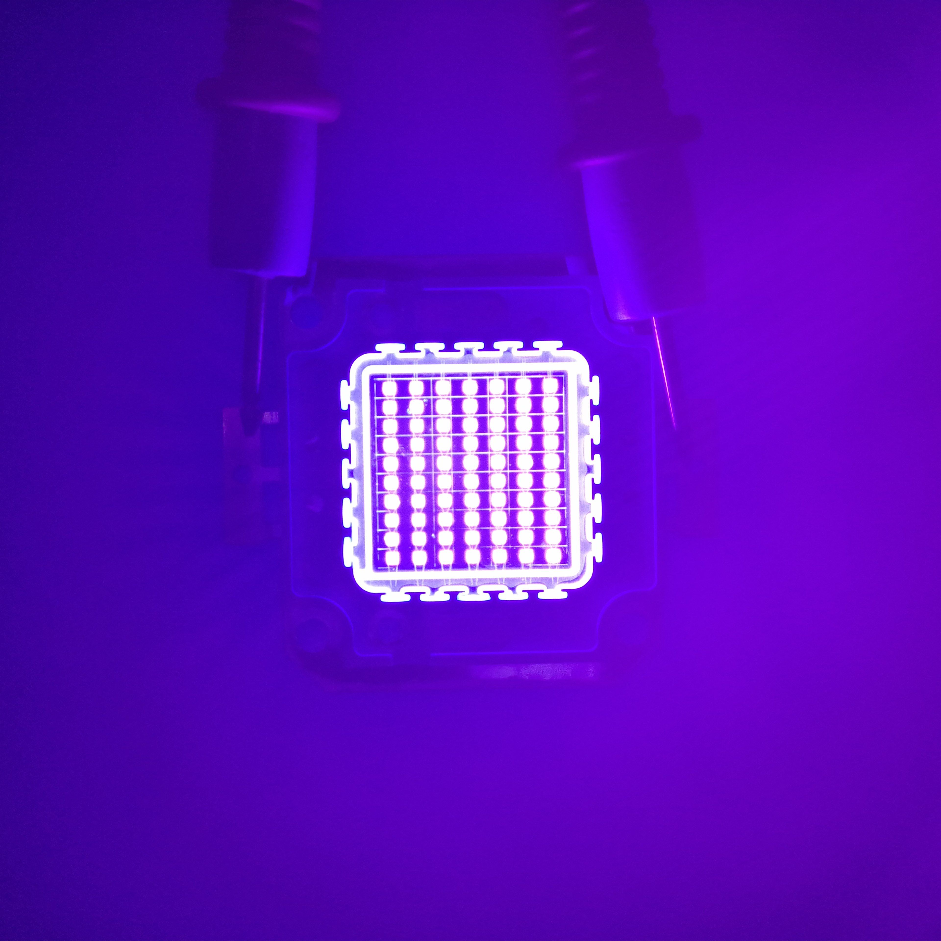 50 Stück VIOLETT UV LED 3mm 1000mcd 