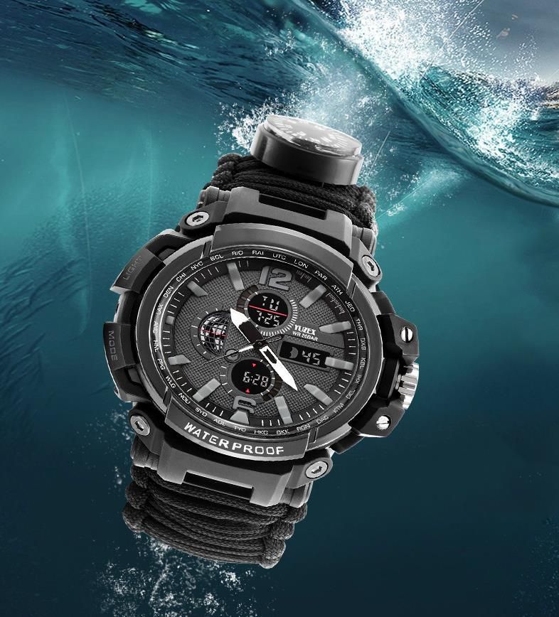 outdoor waterproof watch
