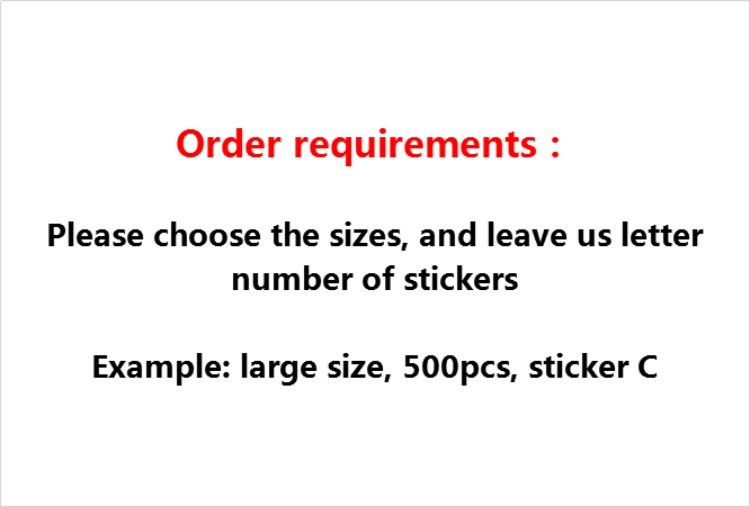 note: order requirement