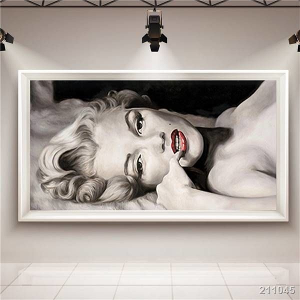 2020 Marilyn Monroe Sexy Canvas Painting Wall Pictures For Living Room Canvas Print Home Decor Artwork Gift Movie Rectangle Canvas Sh190918 From Hai08 12 47 Dhgate Com