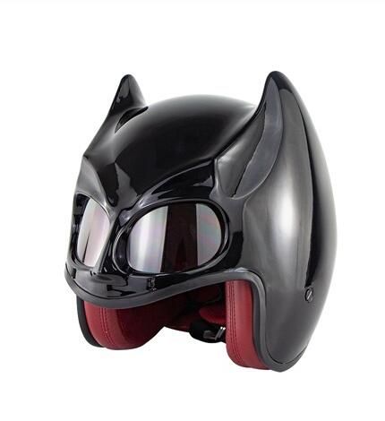 Normalization Civilize Dental 2019 Nuevo 560 casco de Batman Dark Knight medio casco de moto  personalizado cara abierta de