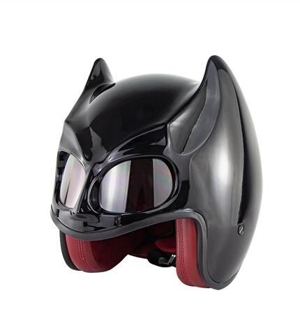 Normalization Civilize Dental 2019 Nuevo 560 casco de Batman Dark Knight medio casco de moto personalizado cara abierta de Normalization Civilize Dental 2019 Nuevo 560 casco de Batman Dark Knight medio casco de moto personalizado cara abierta de